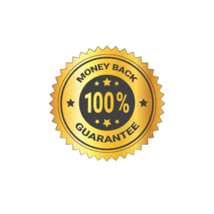 100% guarantee sticker